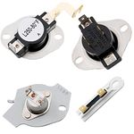 3387134 Dryer Thermostat 3977393 & 3392519 Thermal Fuse 3977767 high-Limit Thermostat Compatible with Whirlpool Kenmore Maytag Dryers