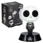 Paladone Jack Skellington Icon Light - Officially Licensed Nightmare Before Christmas Merchandise, Collectible Gift for Film Fans, Spooky Halloween Decor, Battery Powered, (10 cm)