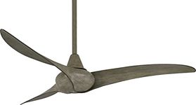 MINKA-AIRE F843-DRF Wave 52" Ceiling Fan with Remote, Driftwood