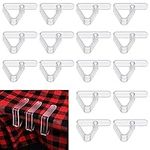 16pcs Plastic Table Cloth Clips, Cl