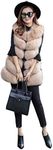 Elonglin Women's Faux Fur Gilet Sle