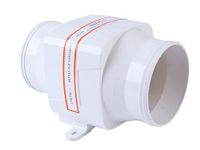 SEAFLO 4" in-Line Marine Bilge Air Blower 12V 270 CFM Quiet Boat White