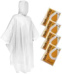 SaphiRose Disposable Rain Ponchos E