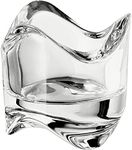 IKEA VASNAS Candle Holder Wax, Clear Glass Holder 6cm x 6cm -1 pc