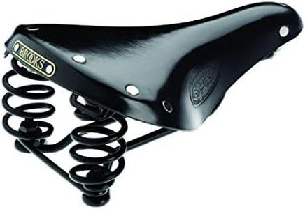 Brooks Saddles Flyer S Bicycle Saddle (Women's, Black Steel Rails, Black)