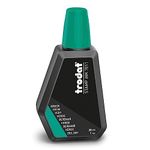 Trodat 7011 Stamp Pad Ink, 28ml, Green – for use with Trodat Stamp Pads 9051, 9072, 9052 and 9053