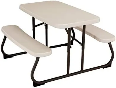 LIFETIME 280094 Kid's Picnic Table, Size 1, Almond