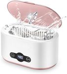 2024 Ultrasonic Cleaner,600ML Ultrasonic Jewellry Cleaner Portable,Low Noise Ultrasonic Machine for Jewellry, Ring, Silver, Retainer, Eyeglass, Watches, Coins, 45KHz Ultrasound Cleaner Machine
