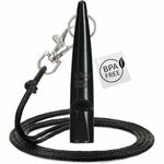 ACME 211.5 Classic Dog Whistle Black, 5700Hz Long-Distance Retriever & Labrador Recall Whistle, Pealess, Weatherproof, With Lanyard