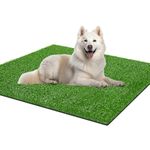 LOOBANI 51in x 26in Grass Pad for Dogs Potty Training Strong Absorbency Artificial Grass Pee Pad for Dogs Turf Fake Grass Potty Easy to Clean Indoor Outdoor