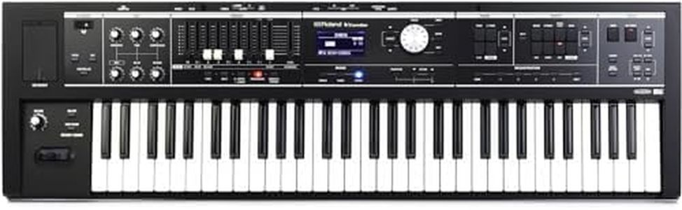 Roland VR-09-B 'V-Combo' | Travel-Ready 61-Note Keyboard with All the Sounds You Need,Black
