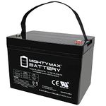 ML-GROUP34-12 Volt 60 AH Group 34 Rechargeable SLA Battery - Mighty Max Battery Brand Product