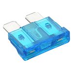 Heschen Standard Blade Fuse ATC-15 Auto Assorted Car Truck 15A Blue Pack of 50