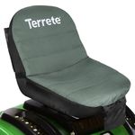 Terrete Lawn Mower Seat Cover with Waterproof Cover for 12”-14.5”H Seats, Universal Tractor Seat Covers Weatherproof (Medium)