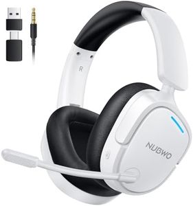 NUBWO-Ps5-Headset-Wireless-Gaming-Headset-Gaming-Headset-with-Mic-PC-Gaming-Headset-White