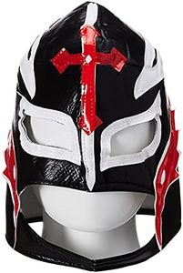 HMS Men's Mexican Wrestling Mask, Black, One Size