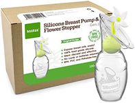 Haakaa Manual Breast Pump | Milk Saver | for Breastfeeding | with White Leak-Proof Stopper Gift Box (100ml)​