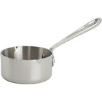 All-Clad 42006 Stainless Steel Tri-Ply Bonded Dishwasher Safe Butter Warmer / Cookware 05-Quart Silver