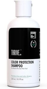 Thriveco Color Protection Shampoo | For Dye & Color Treated Hair | Bond Building Tech HYAPLEX™ & Hyaluronic Acid | Promotes Shine & Color Vibrancy | For Men & Women | 250ml (Pack of 1 (shampoo))