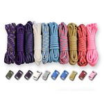 PARACORD PLANET 550lb Type III Paracord Combo Crafting Kits with Buckles Pastels