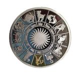 Bangalore Refinery 999 Purity Birth Signs Silver Coin 50 Gram (Scorpio)