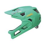 ABUS MTB helmet YouDrop FF - full-face helmet for children and teenagers - for beginners in mountain biking - with removable chin guard