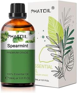 PHATOIL Spearmint Essential Oil 30ML, Essential Oils for Diffuser, Humidifier, Aromatherapy, DIY Candle, Soap and Scented Products Making