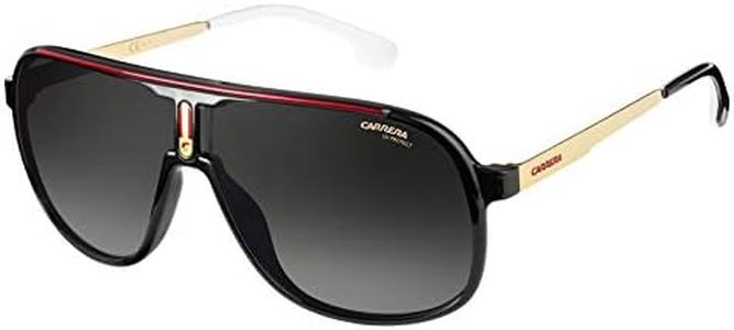 Carrera Men's CARRERA 1007/S Sunglasses, BLACK, 62