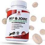 Joint Supplements for Dogs – Dog Supplements with Green Lipped Mussel for Dogs – Dog Joint Supplements for Senior Dogs with MSM, Vitamin C & Chondroitin – Vitamins for Dogs by Furever Friendz