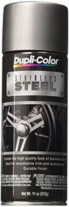 Dupli-Color ESS100000 Instant Enamel Metallic Automotive Paint – Stainless Steel Spray Paint - 11 oz. Aerosol Can