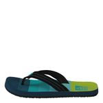 Reef Ahi, Boys Flip Flop Sandals, Multicoloured (Aqua/Green Agn), 4/5 Child UK (21/22 EU)