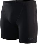 Speedo Men's Eco Endurance+ V Cut Mid Jammer, Black, 34