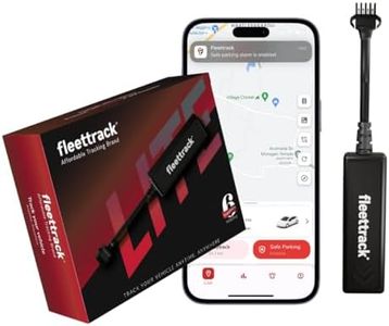 Fleettrack Lite Wired GPS Tracker for Car, Bike, Scooty, Truck, Bus | Location Tracker | Engine ON/Off Alerts | Safezone Alert & More 15+ Features
