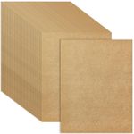 30 Sheets Brown Kraft Cardstock - 8.5'' x 11'' 92lb Cover Card Stock 250GSM Heavyweight Paper Thick Paper for Scrapbooking, Crafts, Business Cards, Invitations PAP05KP