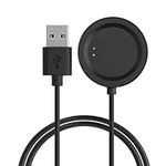 kwmobile USB Cable Charger Compatible with OnePlus Smart Watch (Modelnumber W301GB) Cable - Charging Cord for Smart Watch - Black