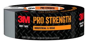 3M Pro Strength Duct Tape, 1.88"x60 yd, Grey, 1 Roll, (1260-C)