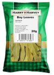 Harry Harvey Bay Leaves 20g, dried curry spice for Indian food Curries, Biryani, rice and snack