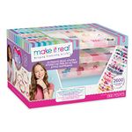 Make It Real â€“ Ultimate Bead Studio. DIY Tween Girls Beaded Jewelry Making Kit. Arts and Crafts Kit Guides Kids to Design and Create Beautiful Bracelets, Necklaces, Rings and Headbands