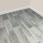 Grandismo Vine Grey Oak Effect Vinyl Lino Roll Flooring Kitchen Bathroom Waterproof Roll Sheet Anti-Slip Cushion Flooring (1metres x 4metres (3ft 3" x 13ft 1"))