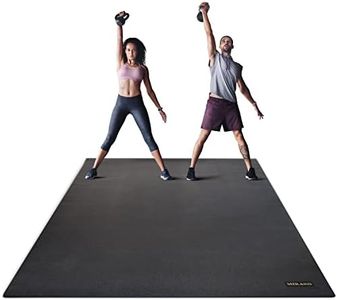 Miramat® Giga - Ultra Large Premium Exercise Mat (244 x 183cm; 7mm Thick) - Durable Non-Slip Workout Mats for Home Gym, Crossfit, P90X, HIIT, Cardio Equipment, Yoga, and More