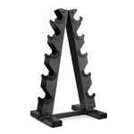 CAP Barbell A-Frame Dumbbell Weight Rack | Carbon