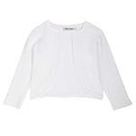 Little Girls' Open Front Cropped Bo