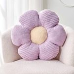 Kcvvcr Flower Throw Pillow, Soft La