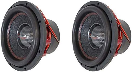 American Bass 2 Hawk 1244 12" 3000w Peak/1500w RMS Car Subwoofers w/Cooling Ring