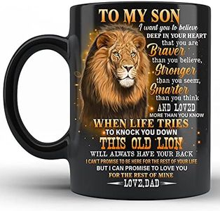 PREZZY Gift To my Son From Dad Never Forget That I Love You Coffee Mug 11oz Black