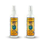 earthbath, Vanilla & Almond 3-in-1 Dog & Puppy Deodorizing Spritz - Dog Odor Eliminator for Strong Odor, Cruelty-Free Dog Cologne, Dog Wash Spray, Made in USA, Dog Bathing Supplies - 8 Oz (2 Pack)