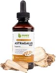 Maxx Herb Astragalus Root Liquid Extract (4 Oz Bottle with Dropper) Vegan, Absorbs Better Than Astragalus Root Capsules, for Immune System Support, Cardiovascular Health, 60 Servings (1 Bottle)