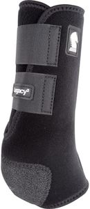 Classic Equine Legacy2 Hind Support Boots, Black, Medium