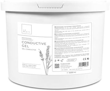 Gel Conductor Cubo 5L - Gel Conductor Profesional para Electroestimulación, Electrodos, Ultrasonidos, Cavitación, Aparatología Profesional