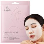 SeoulSkin Collagen Glass Skin Overnight Mask (Pack of 2) | Korean Collagen Face Mask with Low Molecular Collagen & Hyaluronic Acid, Pore Perfecting & Hydrating, Paraben-Free, Sulphate-Free